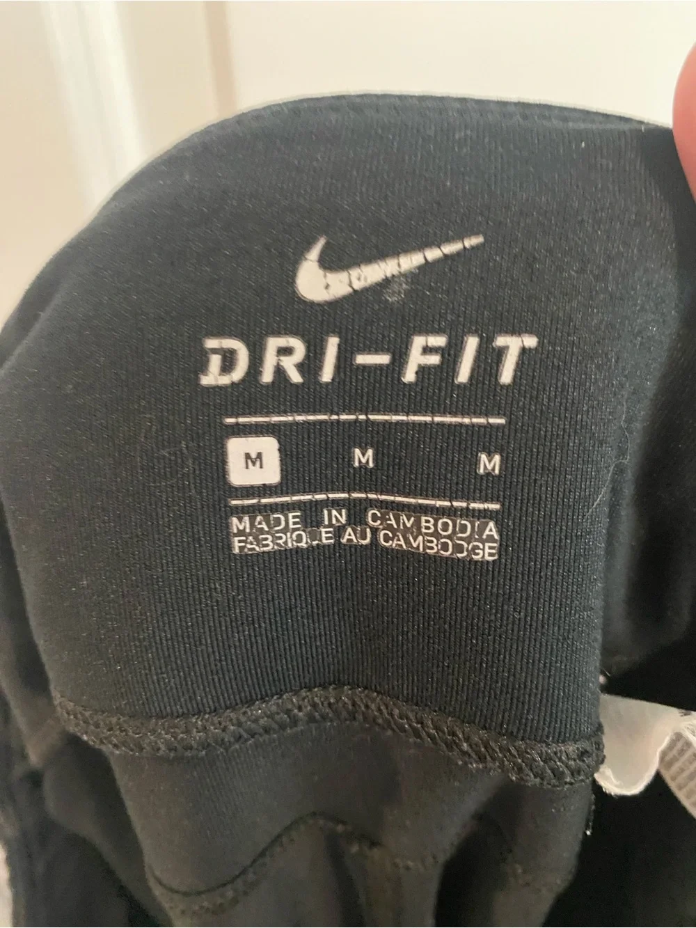 Nike Black Dri-FIT Active Capri Leggings